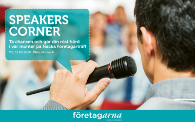 Företagarna: Speakers Corner