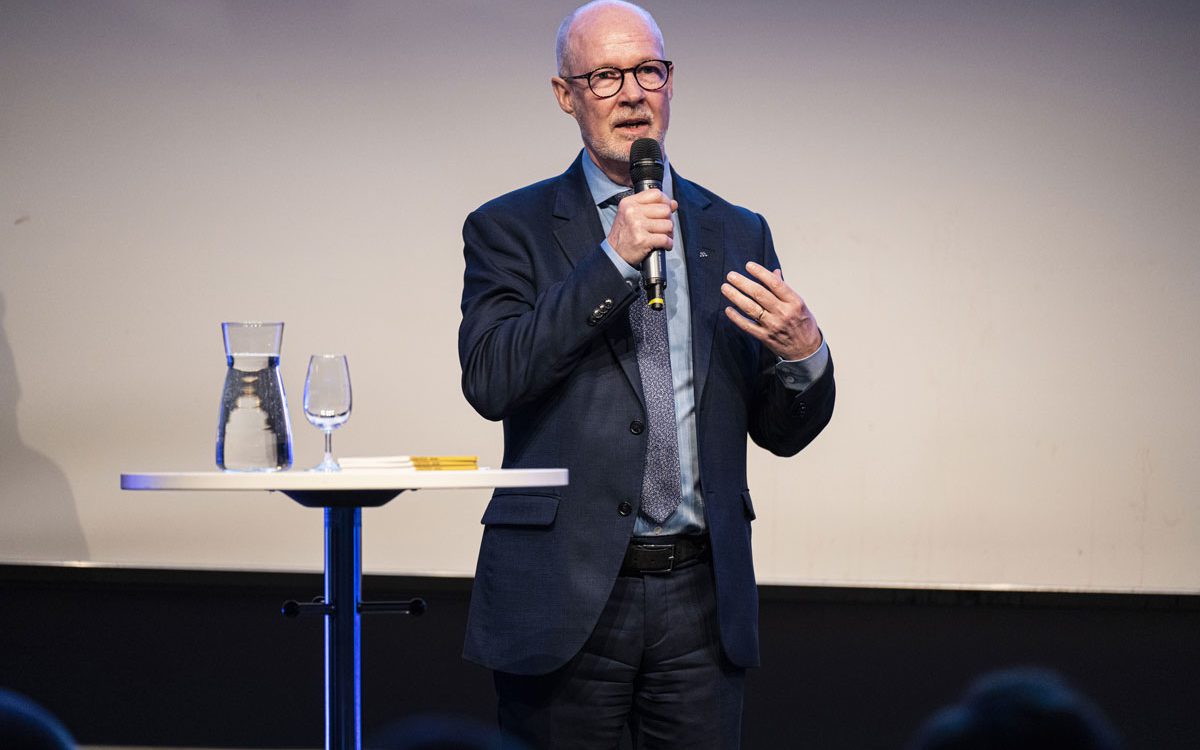 Mats Gerdau talar på Nacka Företagarträff