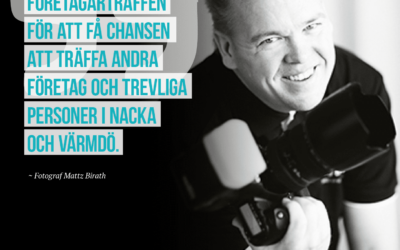 Fotograf erbjuder gratis fotografering