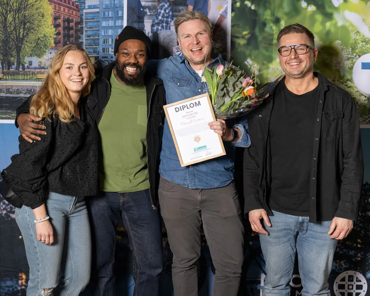 Vinnare av Årets Krog 2024 på Nacka Företagarträff – Friends Corner