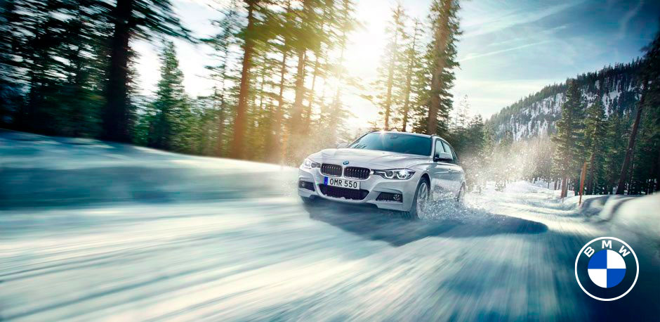 BMW kör i vinterlandskap – Bilia Group, Partner till Nacka Företagarträff