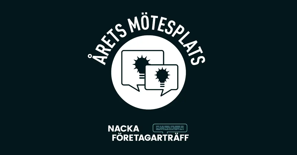 Årets Mötesplats på Nacka Företagarträff