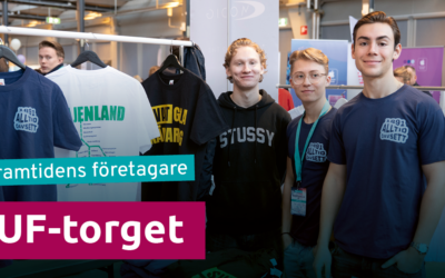 Möt framtidens företagare på UF-torget